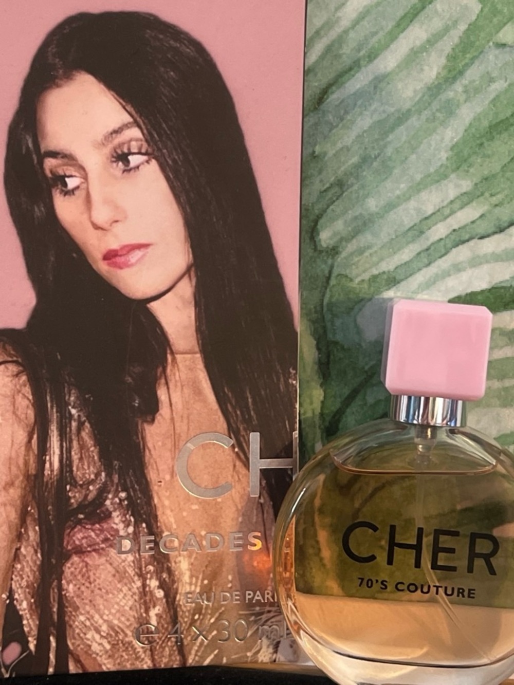 CHER 70's Couture Eau de Parfum - Pink & Amber Bottle